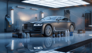 Un véhicule étincelant illustrant des techniques avancées de detailing