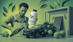 Illustration de l'éco-responsabilité dans le detailing en 2025