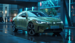 Image illustrant des surfaces de véhicules protégées par des revêtements céramiques auto-réparateurs.