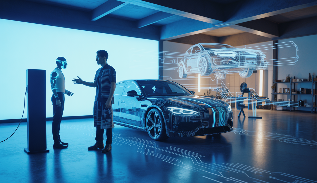 Illustration de stratégies entrepreneuriales dans le secteur du détaillage automobile en 2025