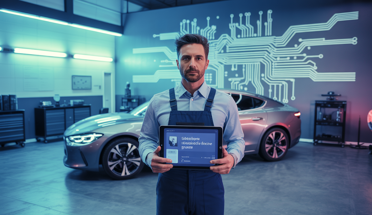 Image illustrant des stratégies marketing innovantes pour le détaillage automobile en 2025