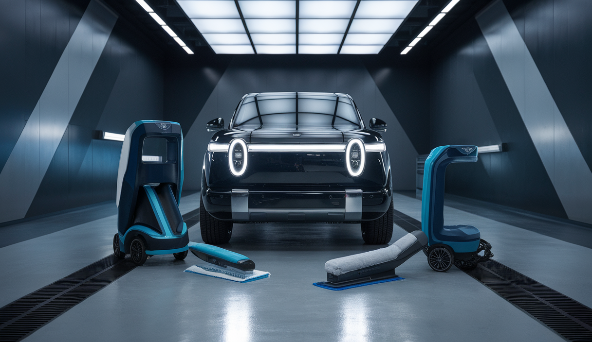 Nettoyage automobile moderne et efficace