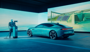 Voiture moderne illustrant les tendances du nettoyage automobile en 2025
